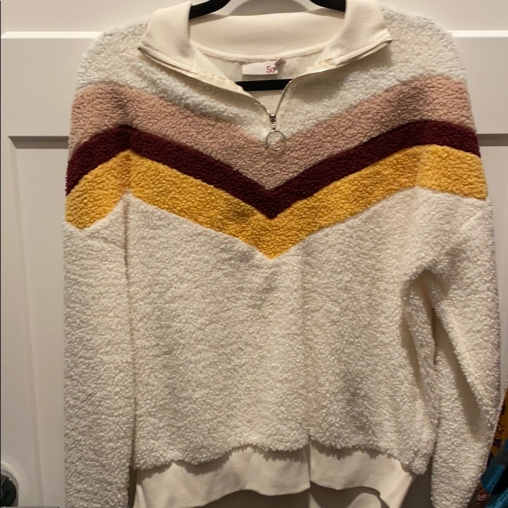Fleece pullover